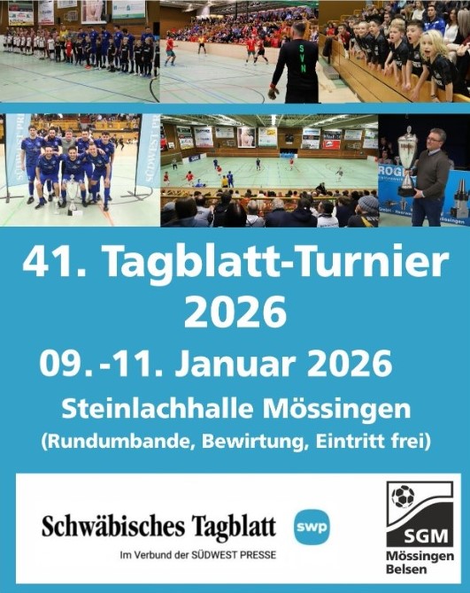 Flyer Tagblatt Turnier